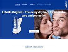 Tablet Screenshot of labello.co.il